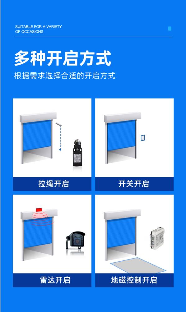冷库门智能开启方式